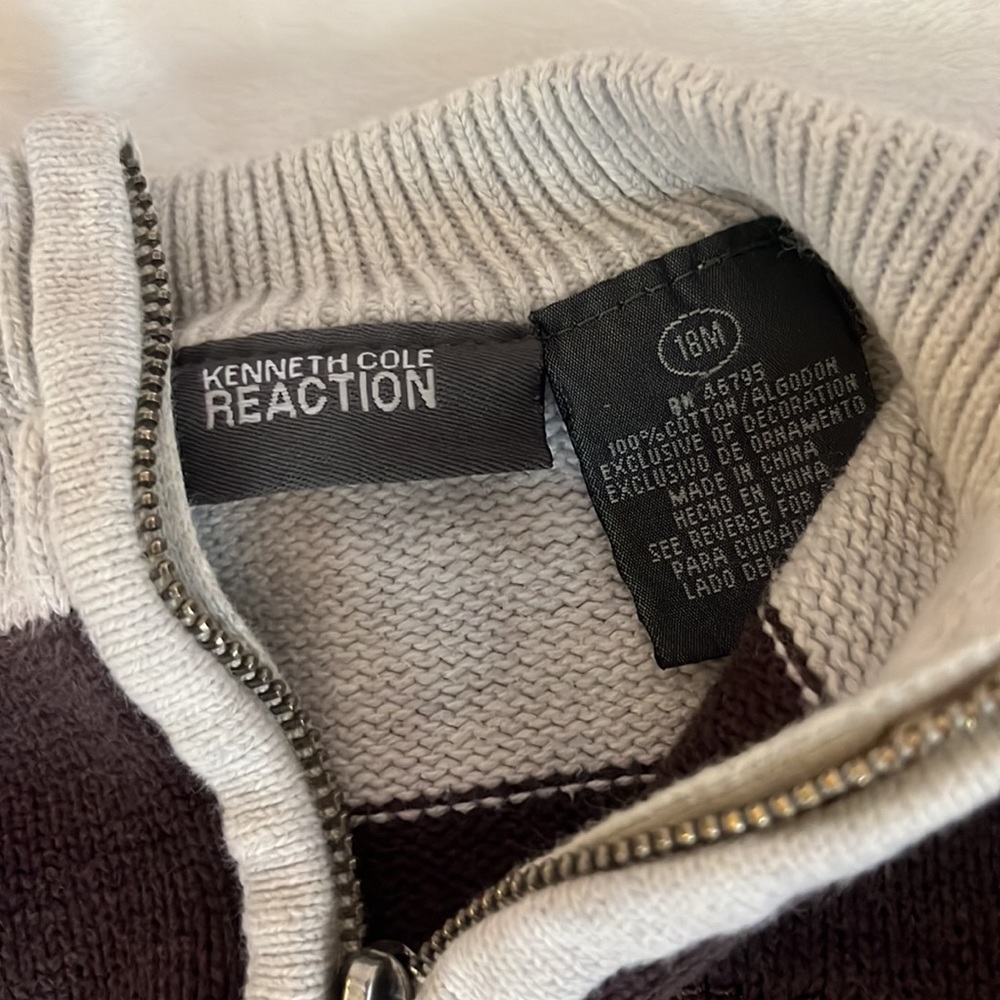 Boys 18 month Kenneth Cole Reaction sweater - Picture 4 of 5